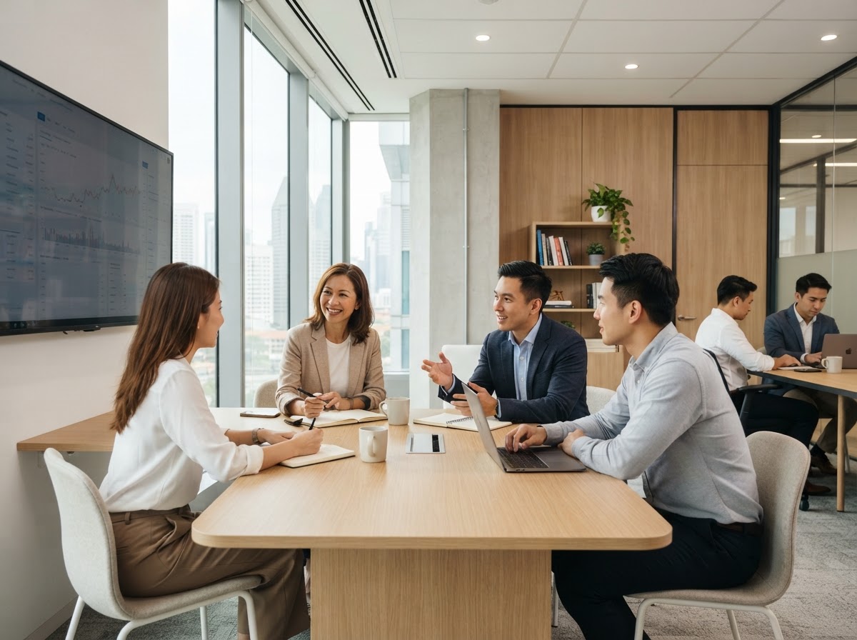 Assetly Invest team working on investment research remotely